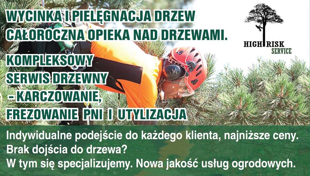 Wycinka drzew. przycinanie drzew, pielęgnacje drzew, karczowanie