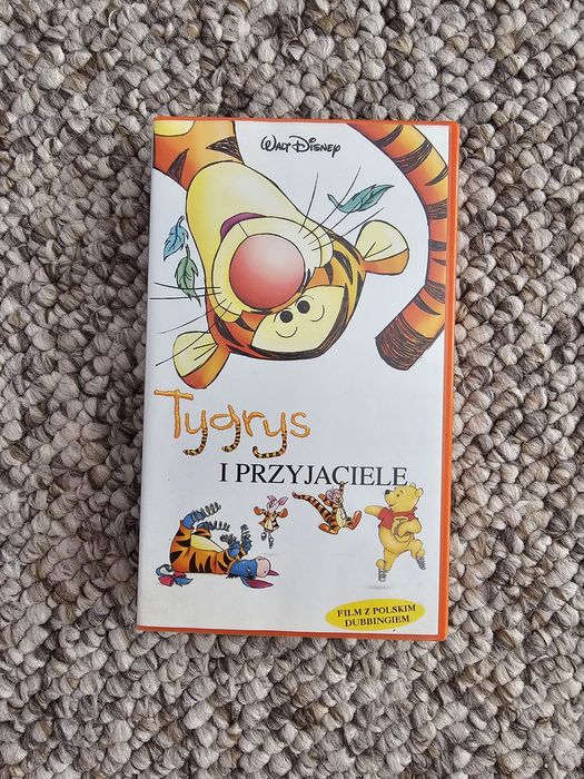 Tygrys i przyjaciele Film Bajka VHS Disney