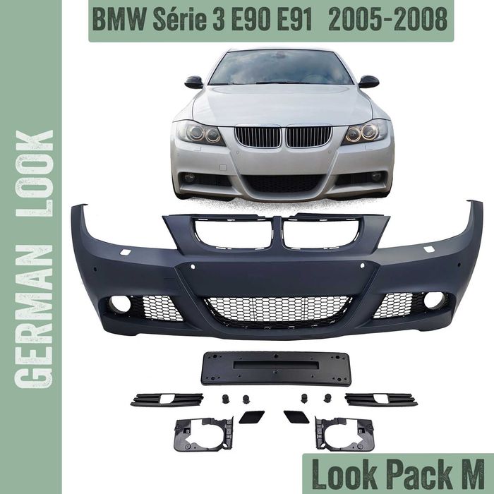 Para-choques BMW Pack M M Sport M-Tech E36 E46 E90 F20 F30 F10 G20 | Série 1 2 3 4 5