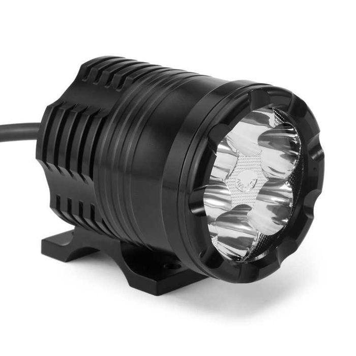 Halogeny Motocyklowe LED Aluminiowe 2x36W LED High Power Cree
