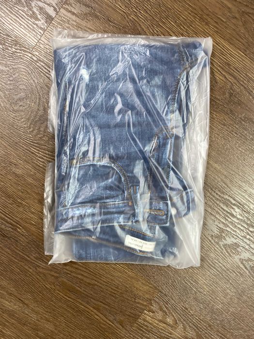 Jeans Skinny Stradivarius Efeito Desgastado