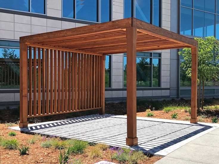 Nowoczesna Ażurowa Pergola Ogrodowa.