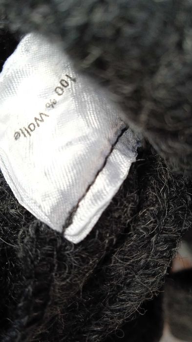 BLUE MOTION marynarka blezer 100% wełna krótki płaszczyk szary 44/46 L