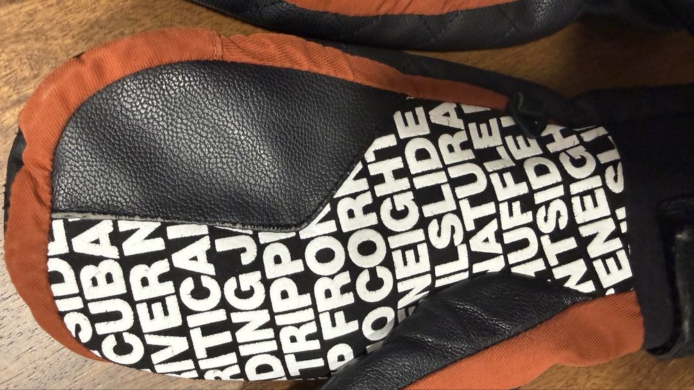 Level rekawice narciarskie skorzane