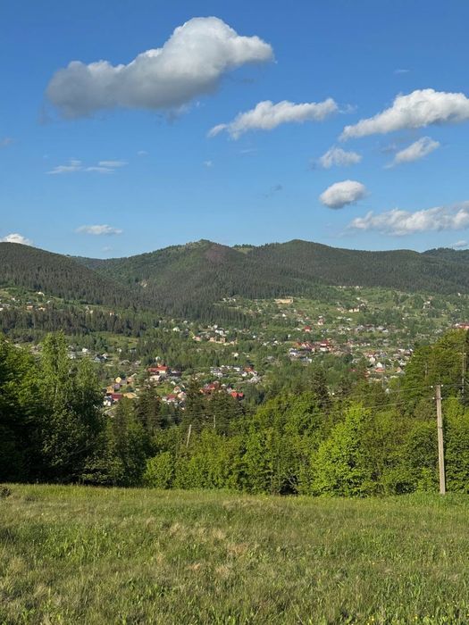 Найкрасивіші краєвиди в  Микуличині , земля Карпати, ділянка в горах