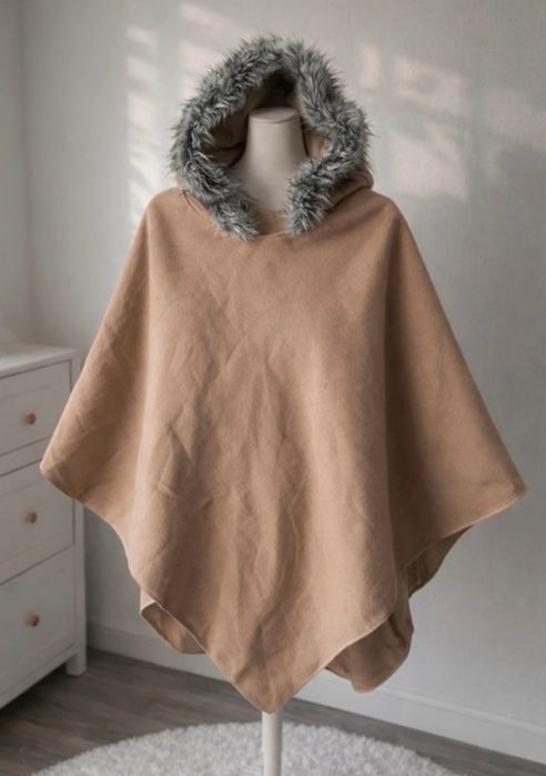 Ponczo uniwersalne wełna wool 95%