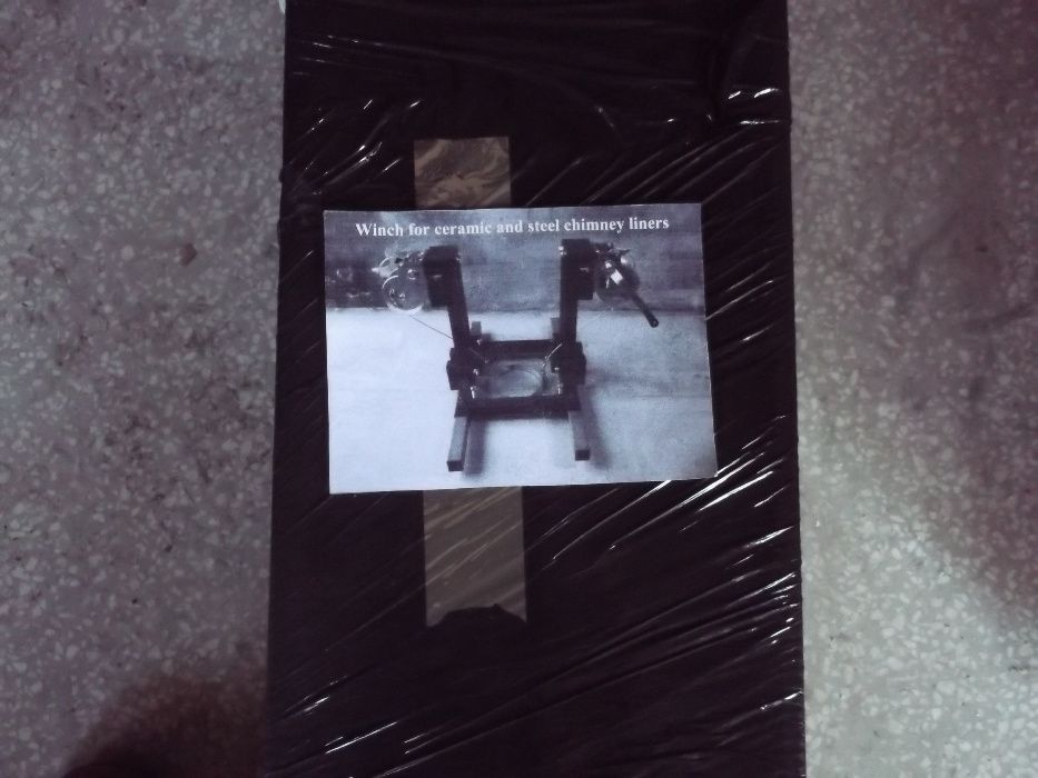 Winda wyciągarka do wkładów kominowych Jawar Schiedel frezowanie