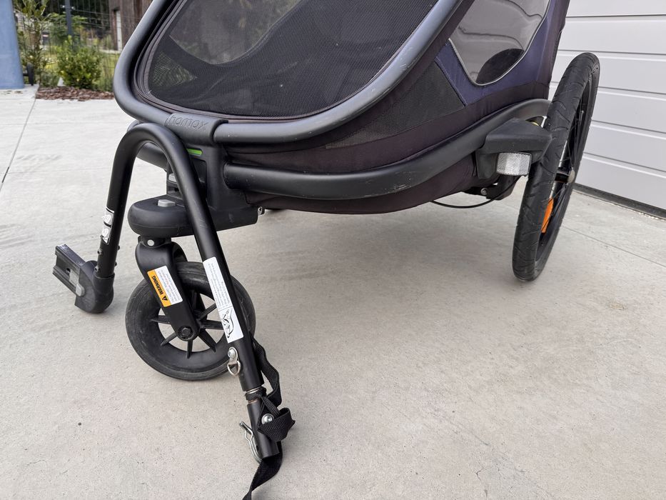 Przyczepka rowerowa Hamax Pioneer 2os. (bliźniacza do Outback)