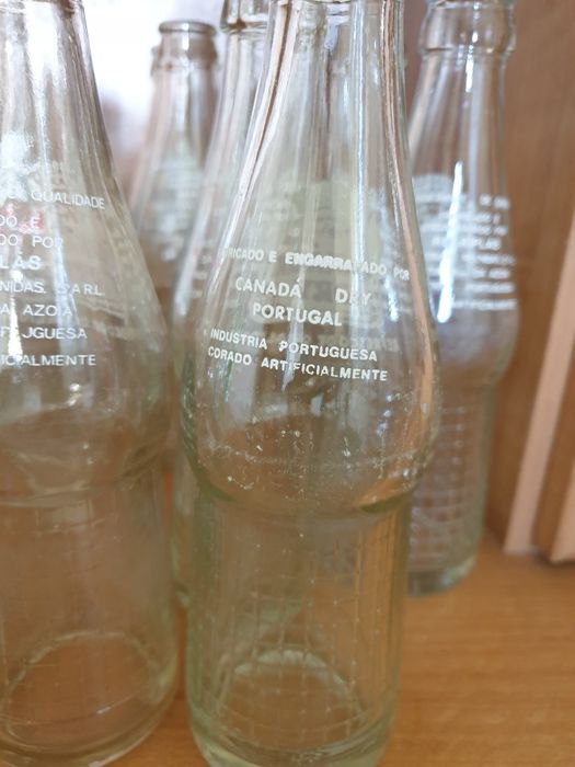 CANADA DRY Garrafas pirogravadas