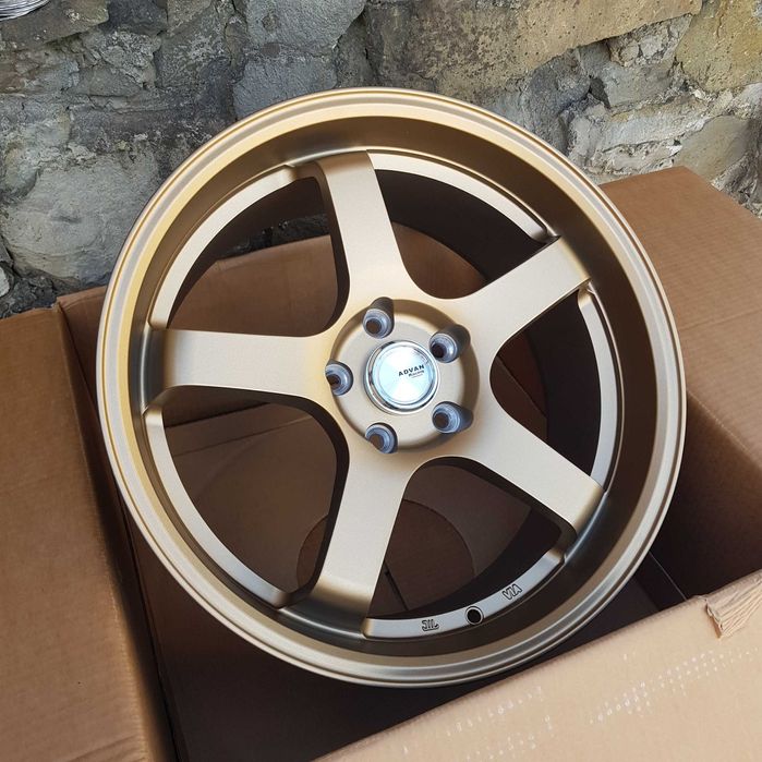 Диски НОВІ ADVAN R18 5x112  Audi A4  Skoda Superb VW Passat Jetta Golf