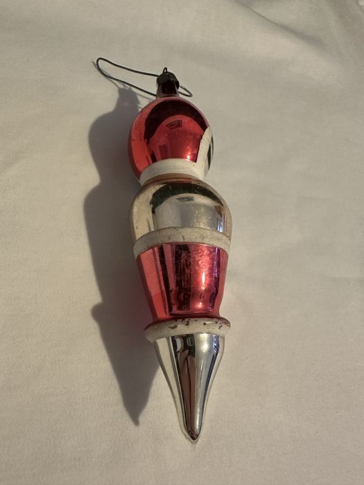 Bombka vintage prl Agatka