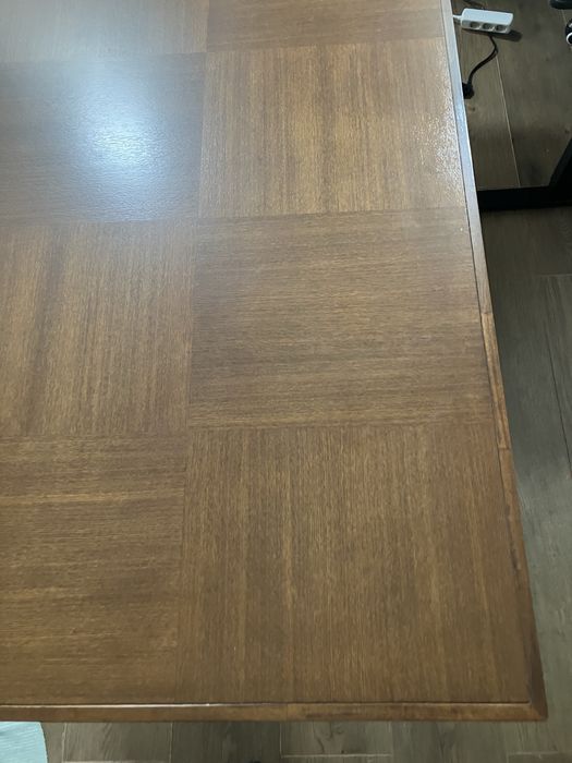 Conjunto de mesa de jantar Área  + 6 cadeiras – design premium – 180 × 90 cm