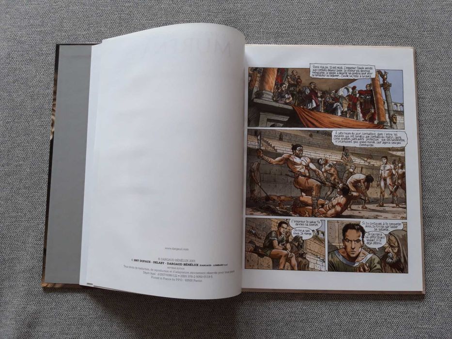 BD MURENA "La pourpre et l'or" Dufaux & Delaby