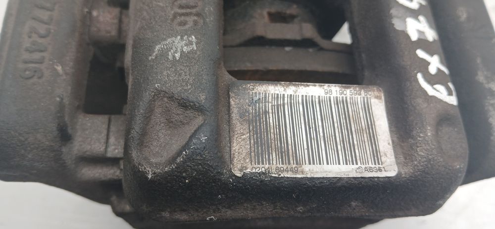 Pinça travão / maxila de travão trás esquerda CITROËN Berlingo (K9)