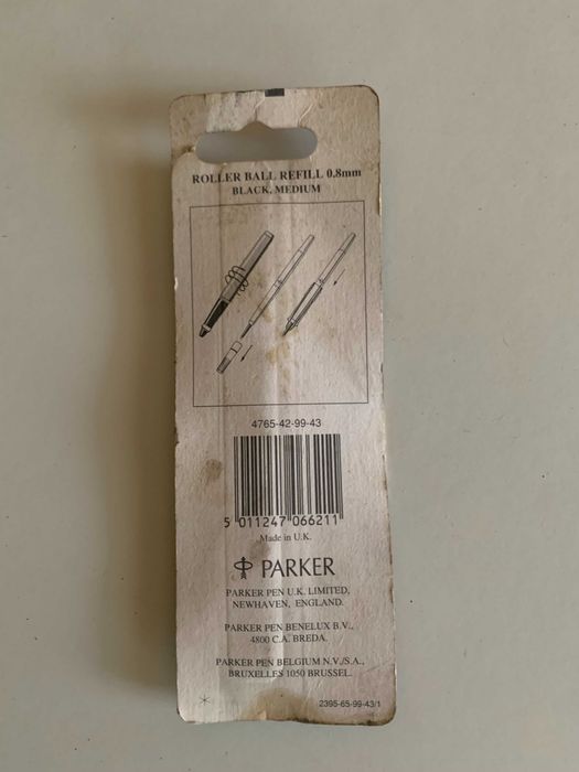 Recarga para canetas roller PARKER