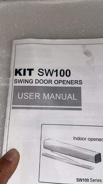 Kit abridor de porta automatico