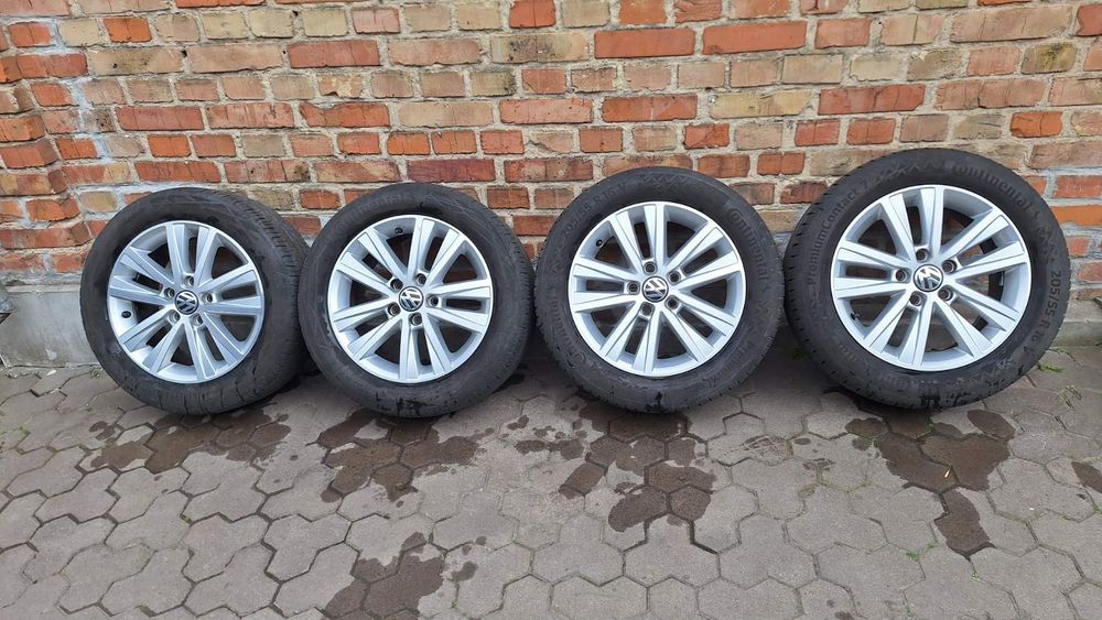 Колеса для Volkswagen шини 205/55 R16 5х112 диски golf 5 6 7 8 touran