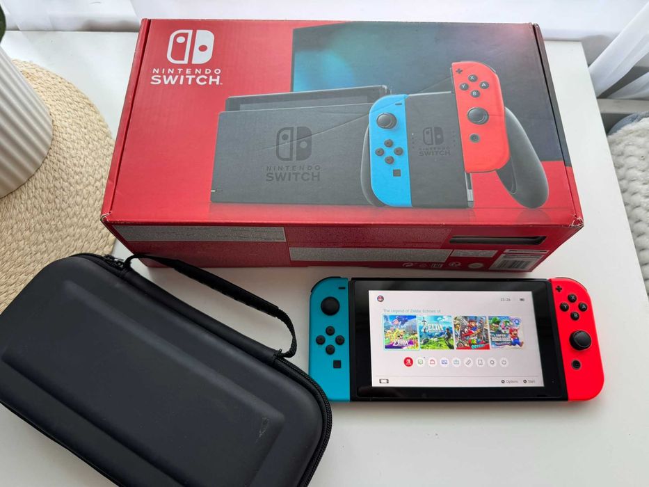 Nintendo switch v2 CFW przerobione + GRY SD 128GB
