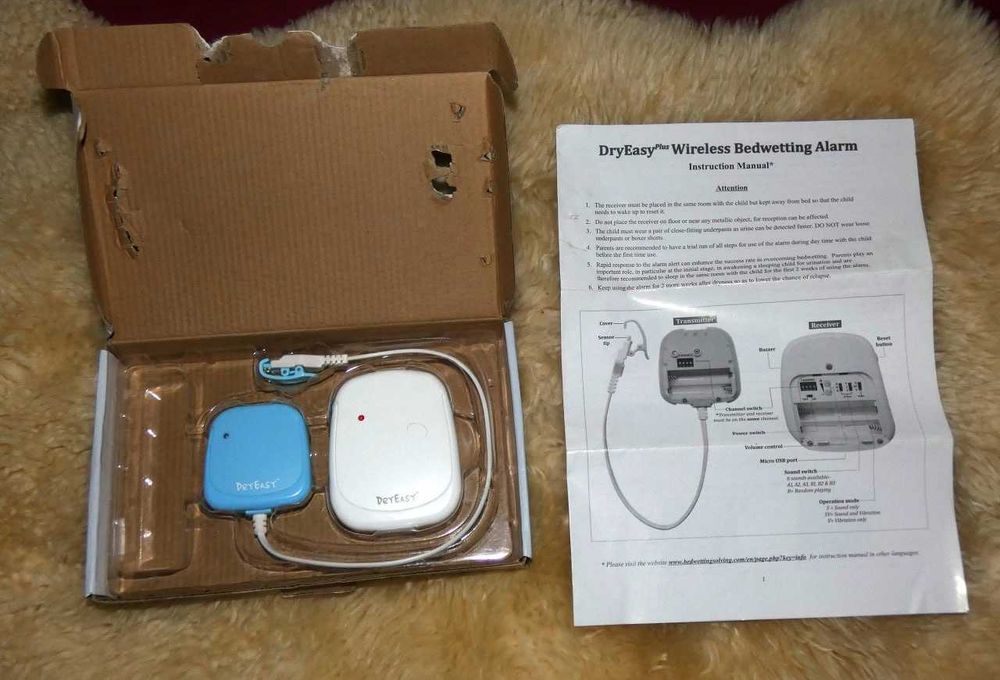 Беспроводной энурезный будильник DryEasy Plus Wireless. Новый. р. One Size