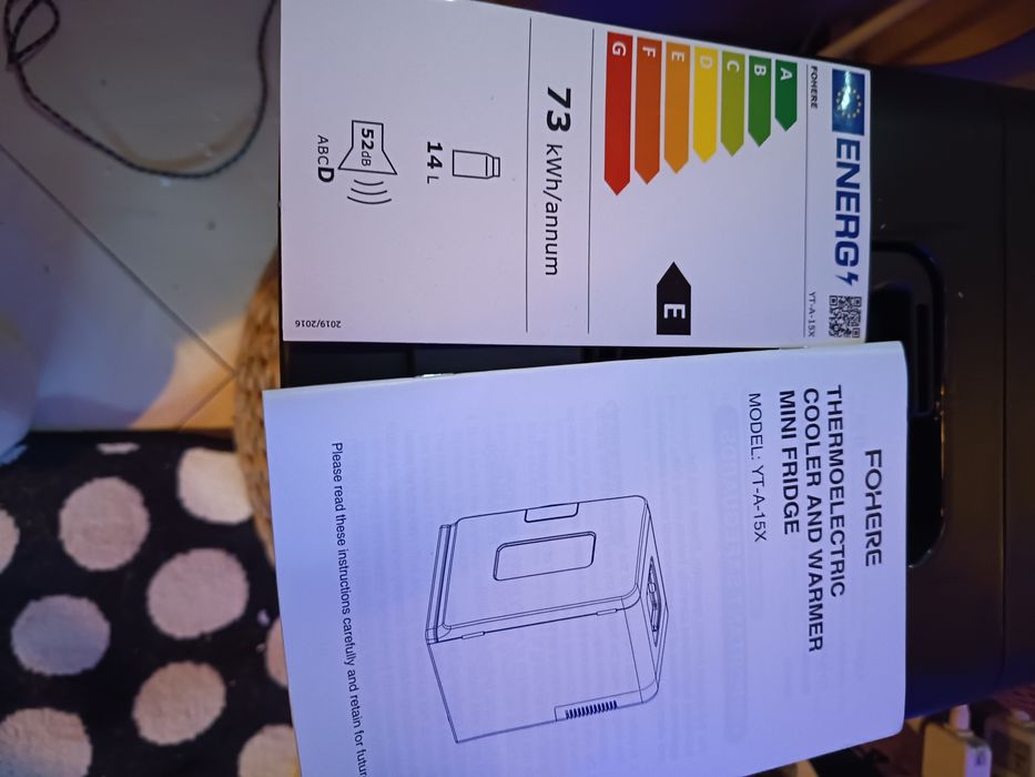 Mini frigorífico 14 L NOVO!