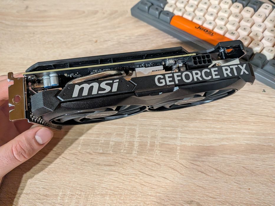 Відеокарта MSI GeForce RTX 4060 Ventus 2X Black OC 8GB GDDR6