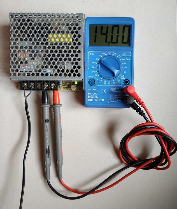 Блок живлення регульований MEAN WELL NES-35-15 35ВТ 14В