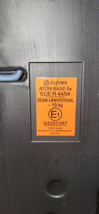 Fotelik samochodowy  Cybex Aton 2 + Baza izofix