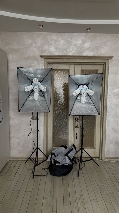 Софтбокс 50х70см з патрон Е27 для постійного світла