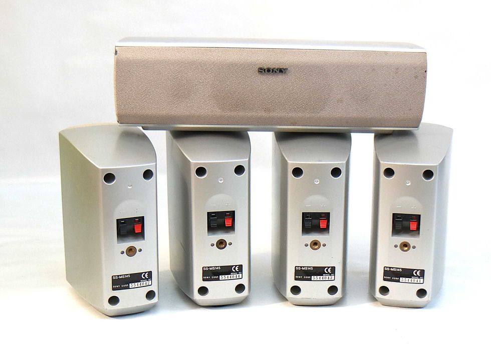 Colunas Sony CN-145 e MS-145 de dolby surround