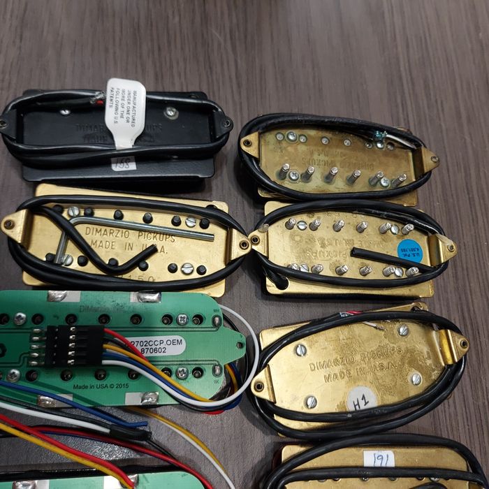 Сет Dimarzio Steve's special та Paf Pro