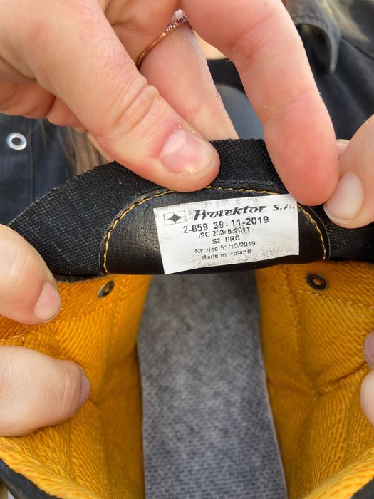 Buty robocze Protektor TORK – nowe, rozmiar 39