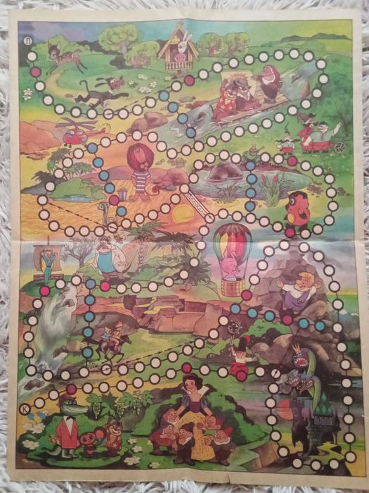 Детская винтажная настольная игра.