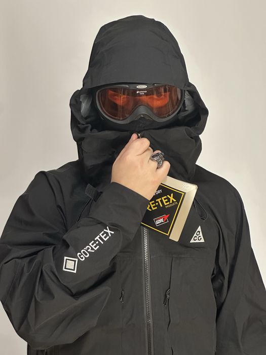 Nike ACG Goretex ветровка куртка черная курточка вітровка gorpcore M L