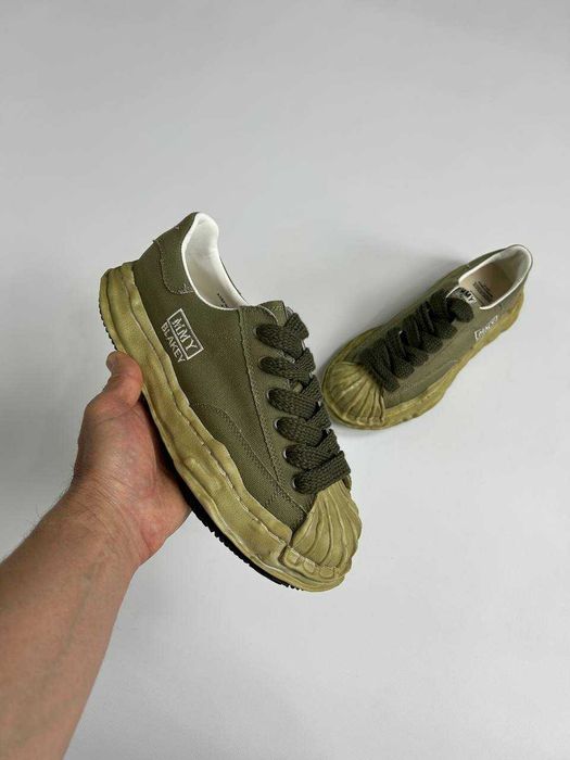 Кеди MMY Maison Mihara Yasuhiro кеди кеды кроссовки хакі кросівки