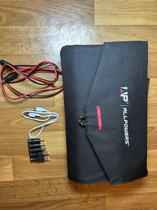 Портативна сонячна панель ALLPOWERS 100w 12-18v