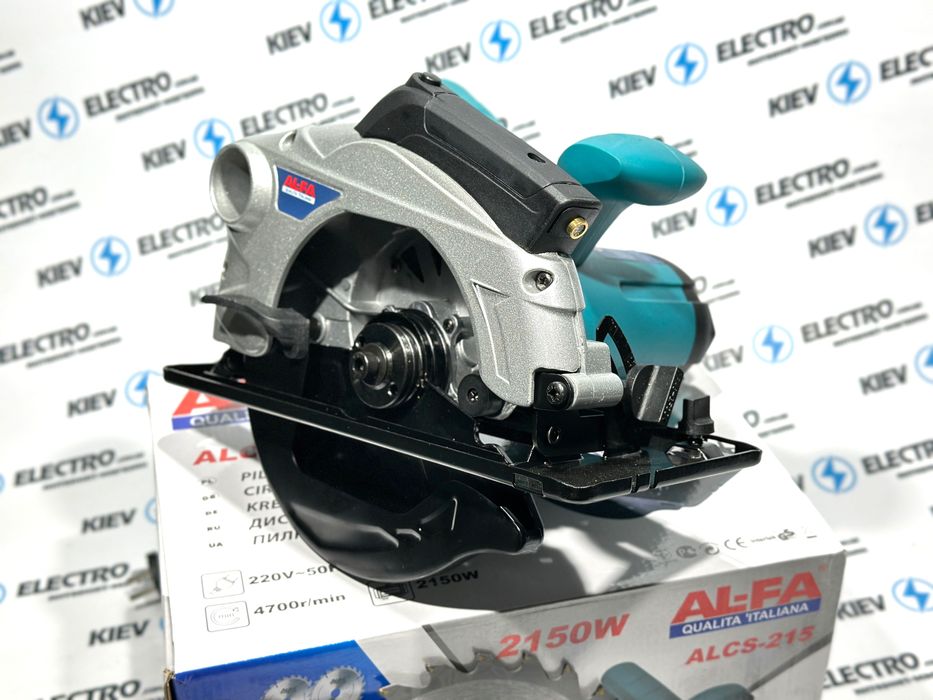 Пила дисковая циркулярная AL-FA ALCS-215 (2 диска;2150w;Лазер)