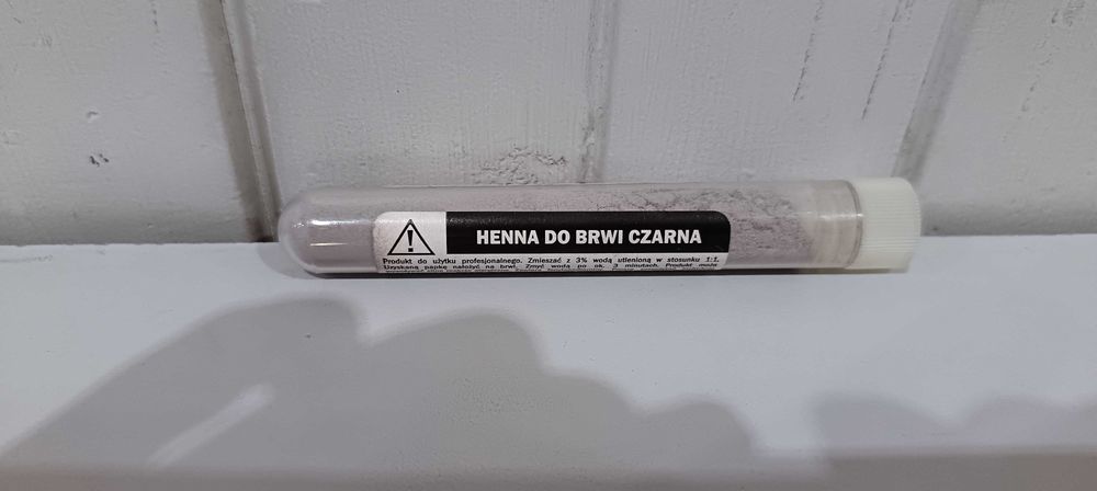 Henna do brwi w proszku krakowska Kama czerń CZARNA 10ml