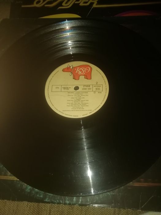 Disco Lp Children of the world dos Bee Gees