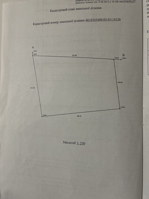Ділянка під забудову