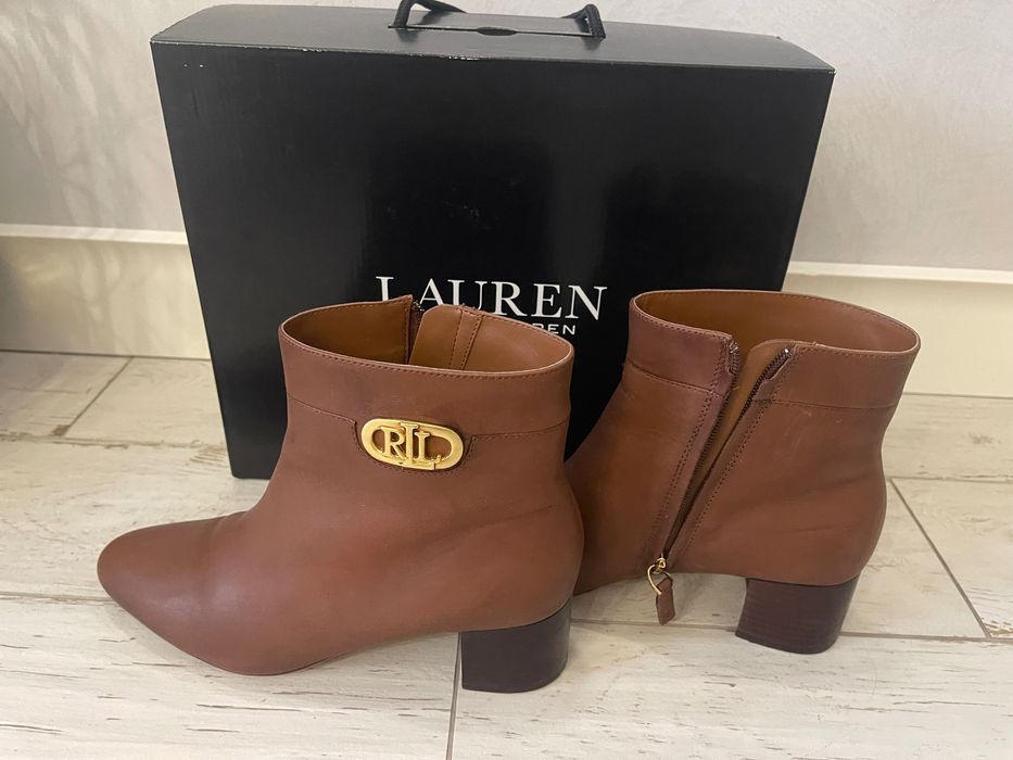 Ralph Lauren original полусапожки демисезон кожа р 39