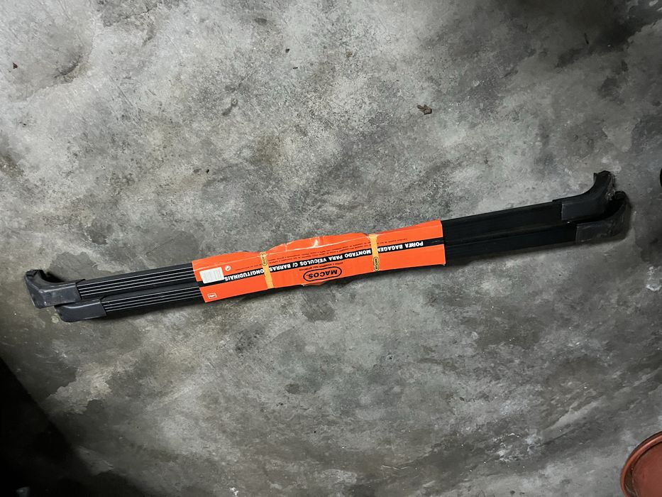 Barras porta bagagens