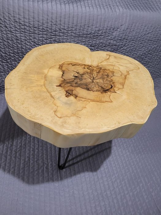 Stolik kawowy drzewo kasztanowca grubość 9,5cm