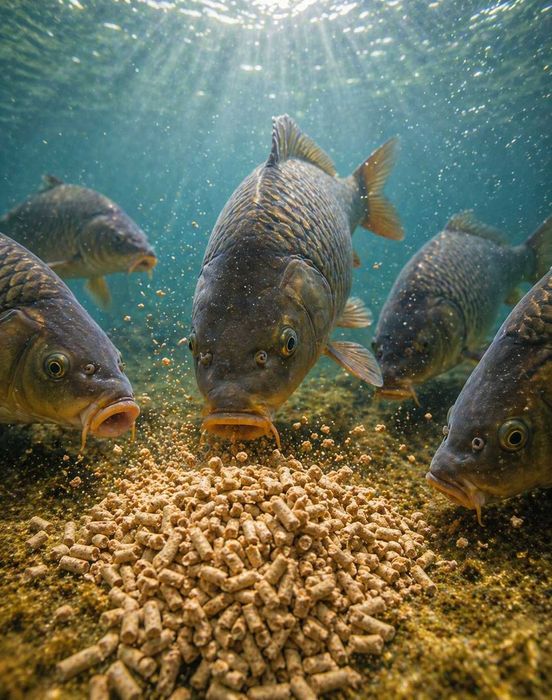 Zanęta 3mm Karp Leszcz Karaś Amur Premium Kukurydza CSL Melasa 5kg