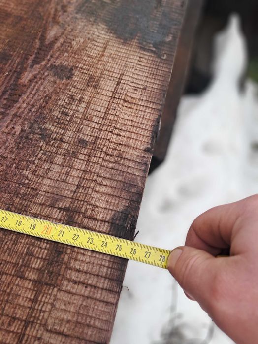 Słupy smołowane 26x16x420