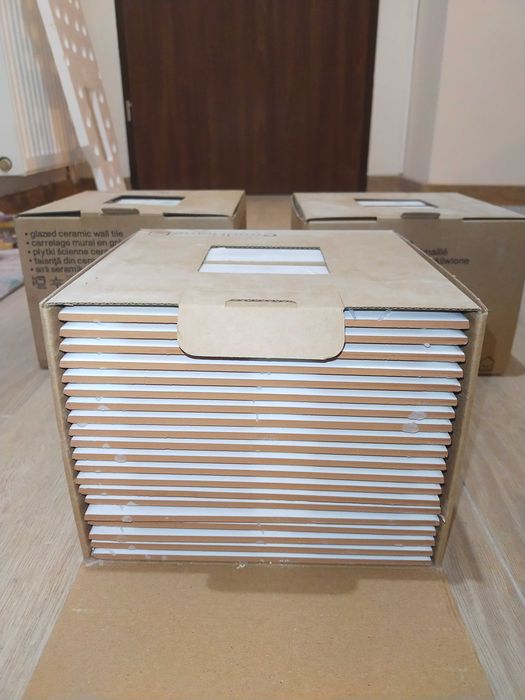 Płytki ścienne GoodHome Trentie White 10x20 białe nowe 3 kartony