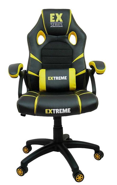Fotel Gamingowy dla Gracza Extreme EX Black/Yellow