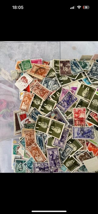 Selos de Coleção Diversos Vários Países Vendo ao Peso - Filatelia