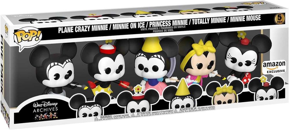 Набір Фанко Поп Дісней Мінні Маус 5 фігур.Funko PopDisney Minnie Mouse