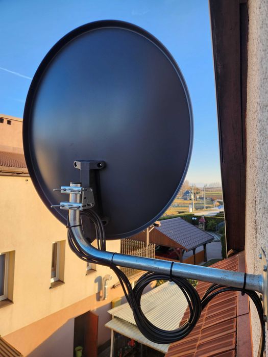 MONTAŻ ANTEN SERWIS TELEWIZJI SATELITARNEJ NAZIEMNEJ USTAWIANIE Regulacja Naprawa Cyfrowy Polsat Box NC Plus NC+ Starlink Naziemna DVBT-2 Zakliczyn
