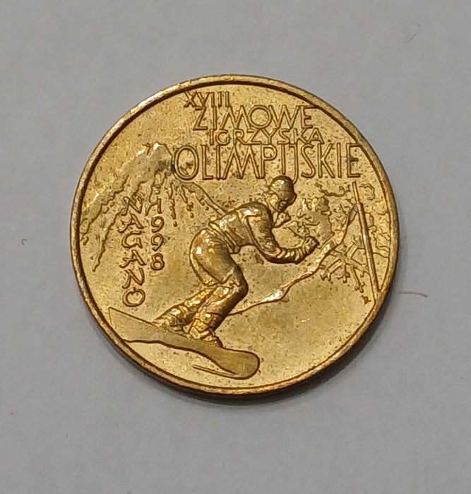 2 zł XVIII Zimowe Igrzyska Olimpijskie w Nagano